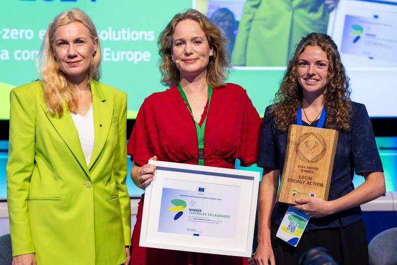 Les Centrales Villageoises remportent le Prix Européen de l'Action Locale pour l'Energie update