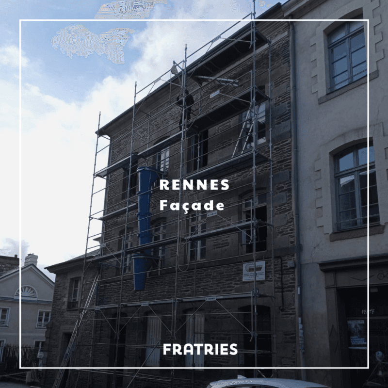 Thanks to your donations, work on the Fratries house in Rennes is progressing well. update