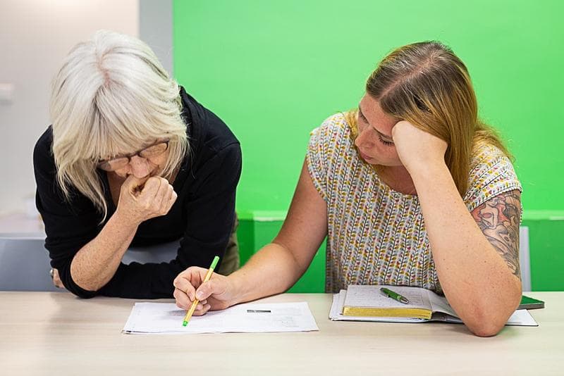 Impact image for month-long program for one person (including 50 hours of French as a foreign language)