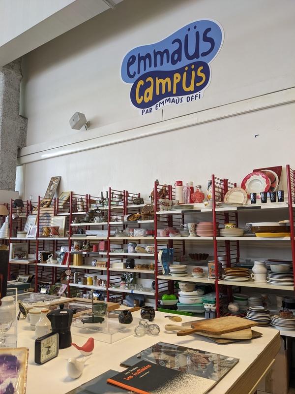 Une nouvelle boutique Emmaüs Campüs dans le 5e arrondissement de Paris ! update